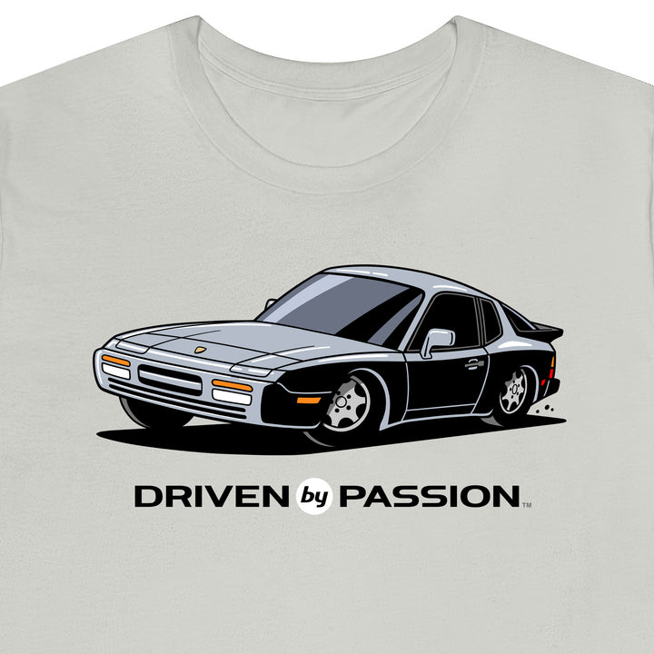 Silver Nine-Four-Four Turbo (Design 90 Wheels) T-Shirt