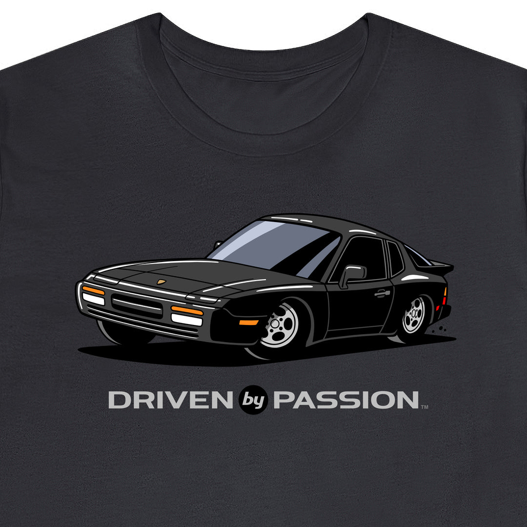 Black Nine-Four-Four Turbo (Phone Dial Wheels) T-Shirt