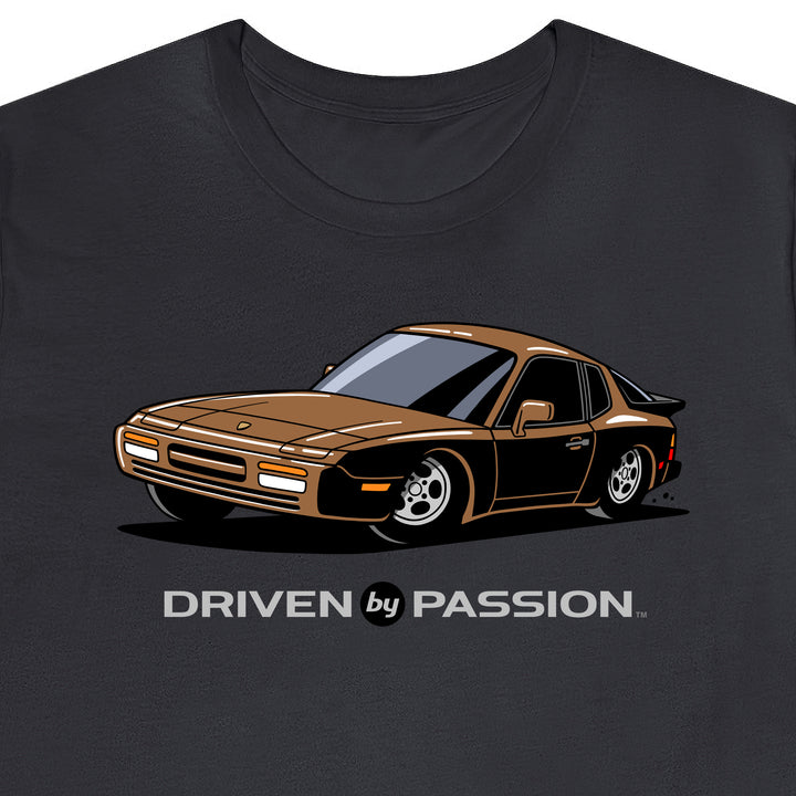 Brown Nine-Four-Four Turbo (Phone Dial Wheels) T-Shirt