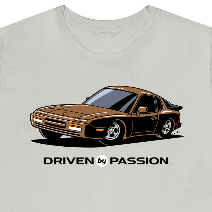 Brown Nine-Four-Four Turbo (Phone Dial Wheels) T-Shirt