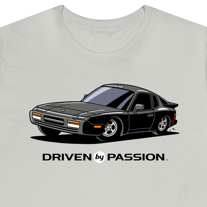 Dark Gray Nine-Four-Four Turbo (Phone Dial Wheels) T-Shirt