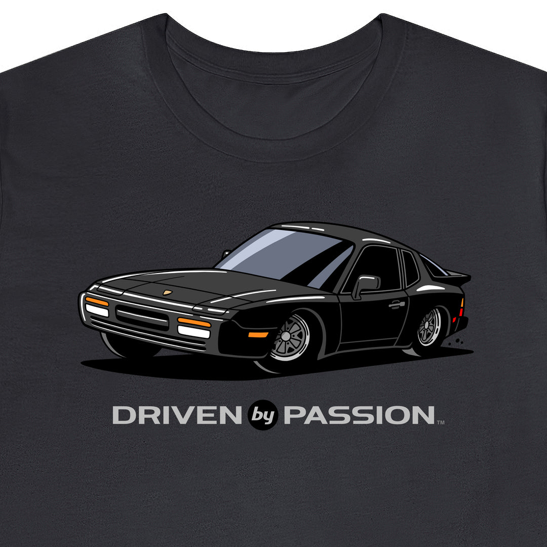 Black Nine-Four-Four Turbo (Fuchs Wheels) T-Shirt