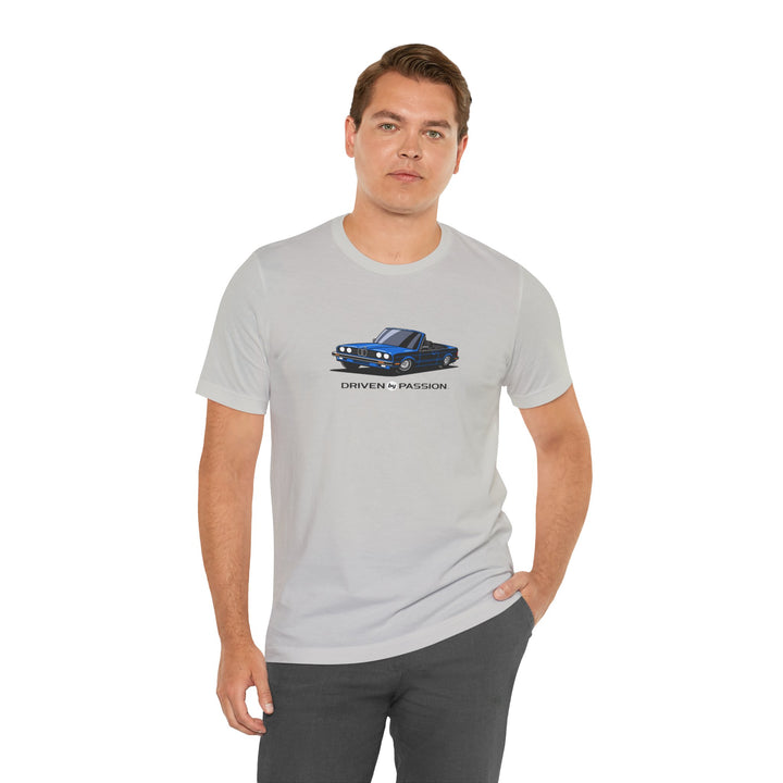 Blue over Black E30 Convertible T-Shirt (1982-1987)