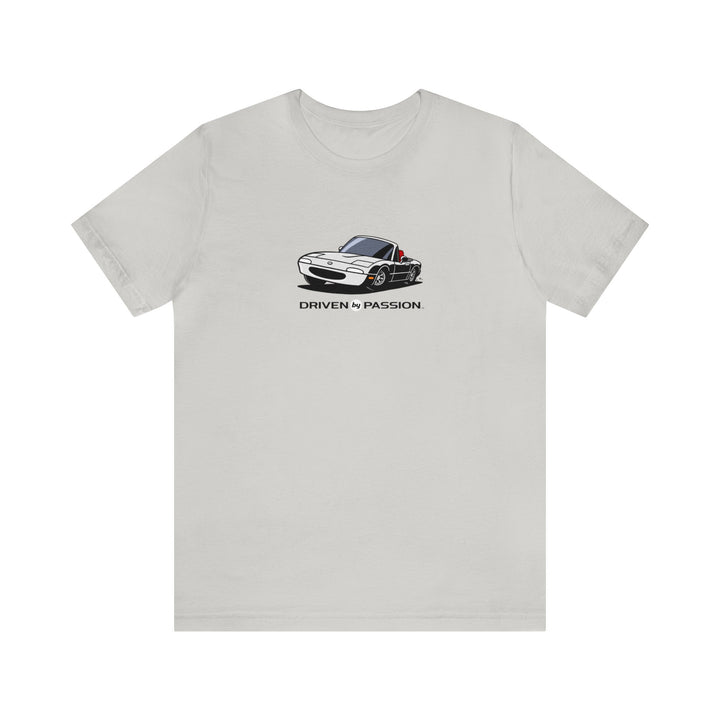 White over Red NA Miata T-Shirt