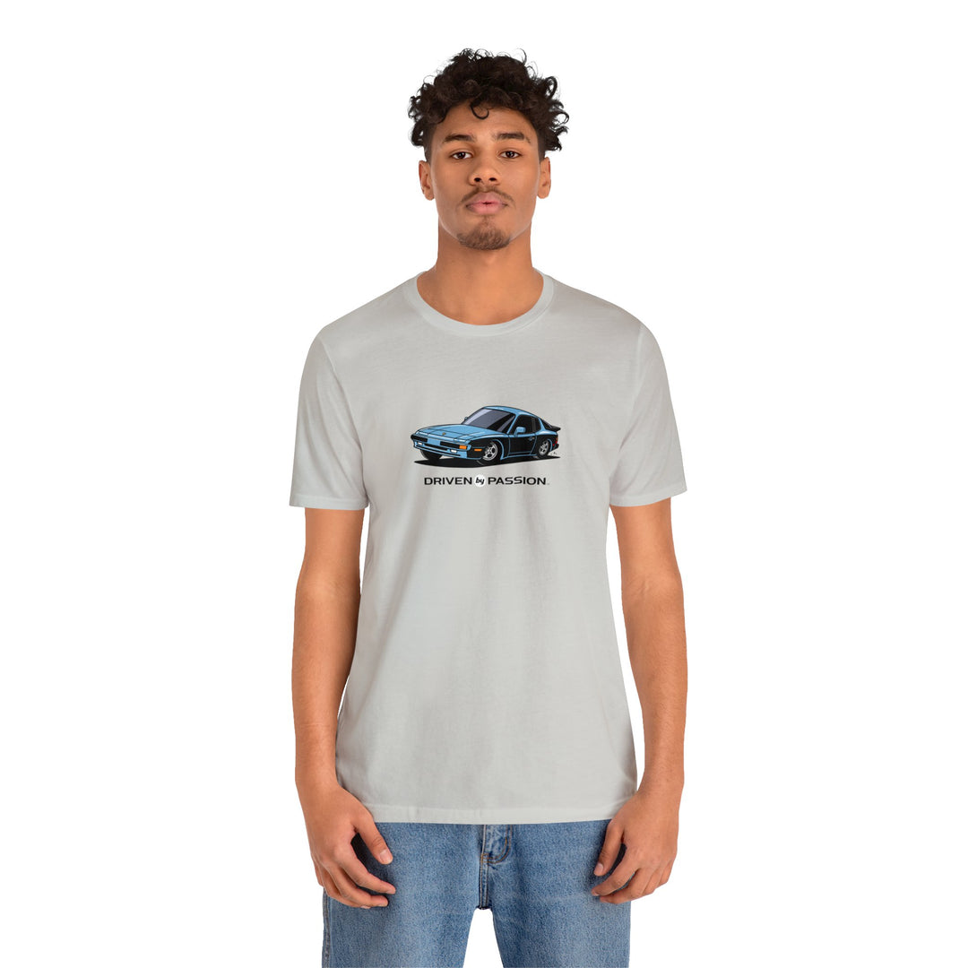 Light Blue Nine-Four-Four (Phone Dial Wheels) T-Shirt