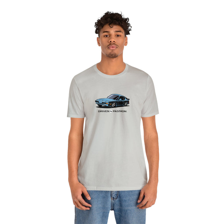 Light Blue Nine-Four-Four (Phone Dial Wheels) T-Shirt