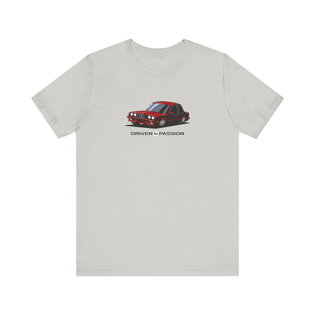 Dark Red E30 Sport Coupe T-Shirt (1988-1994)