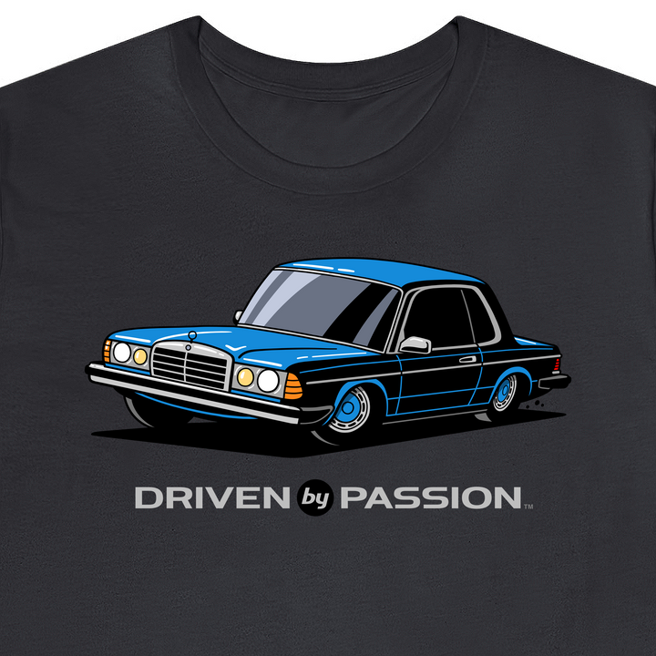 Blue C123 Coupe (Hubcap Wheels) T-Shirt