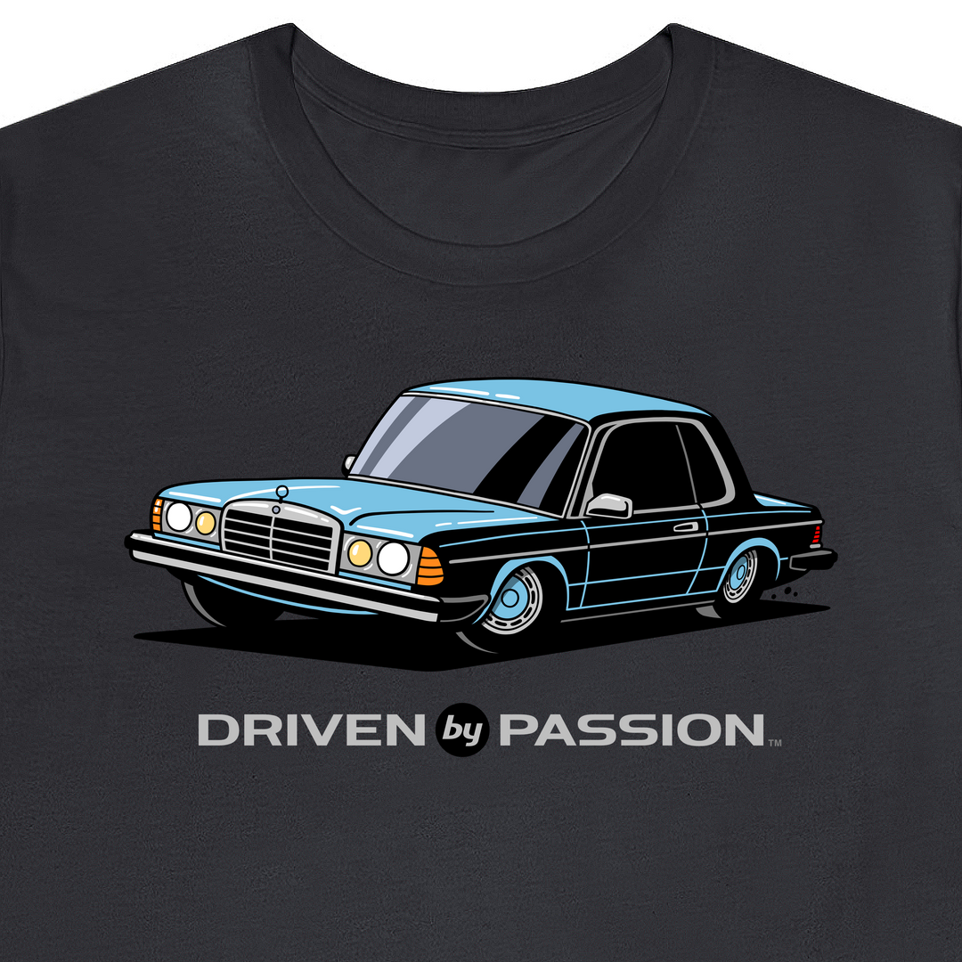 Light Blue C123 Coupe (Hubcap Wheels) T-Shirt