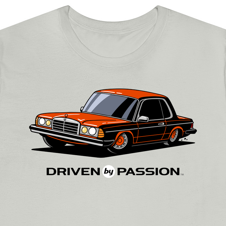 Red-Orange C123 Coupe (Hubcap Wheels) T-Shirt