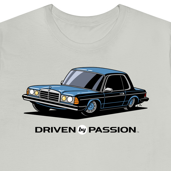 Silver-Blue C123 Coupe (Hubcap Wheels) T-Shirt