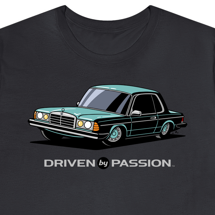 Turquoise C123 Coupe (Hubcap Wheels) T-Shirt