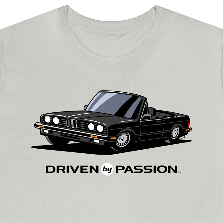 Black over Black E30 Convertible T-Shirt (1982-1987)