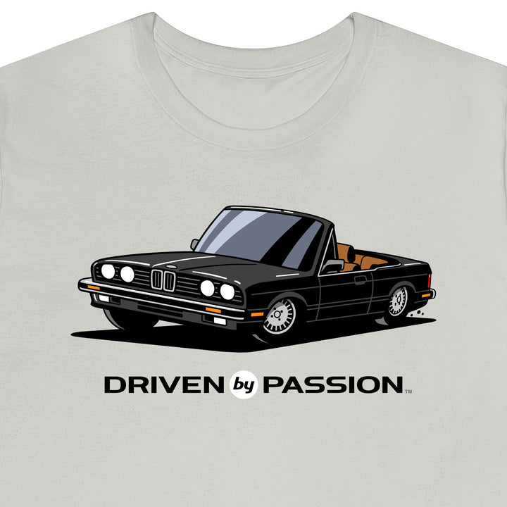 Black over Brown E30 Convertible T-Shirt (1982-1987)