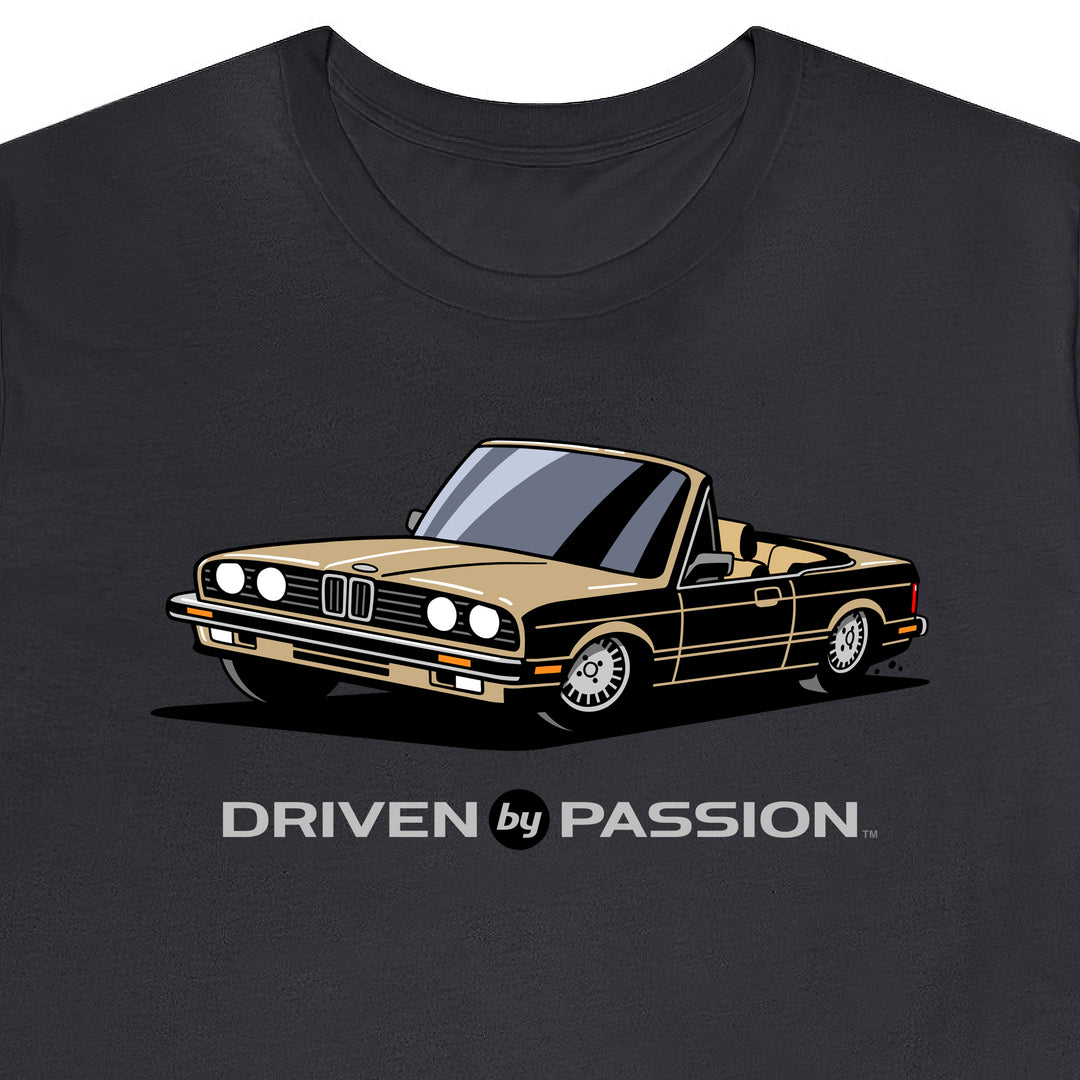 Beige over Tan E30 Convertible T-Shirt (1982-1987)