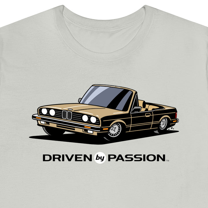 Beige over Tan E30 Convertible T-Shirt (1982-1987)