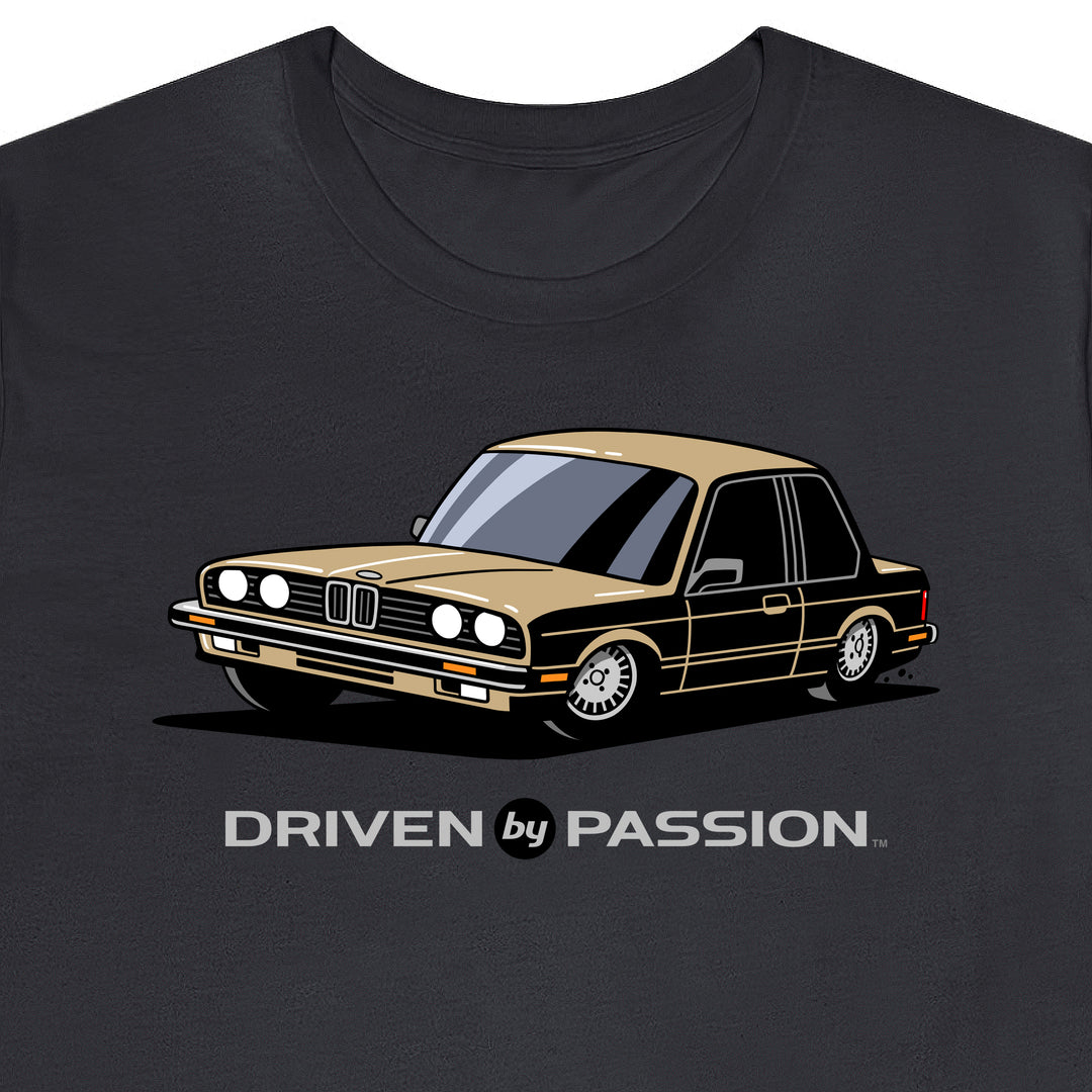 Beige E30 Coupe T-Shirt (1982-1987)