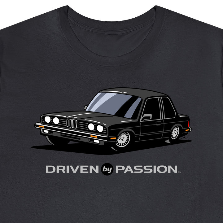 Black E30 Coupe T-Shirt (1982-1987)