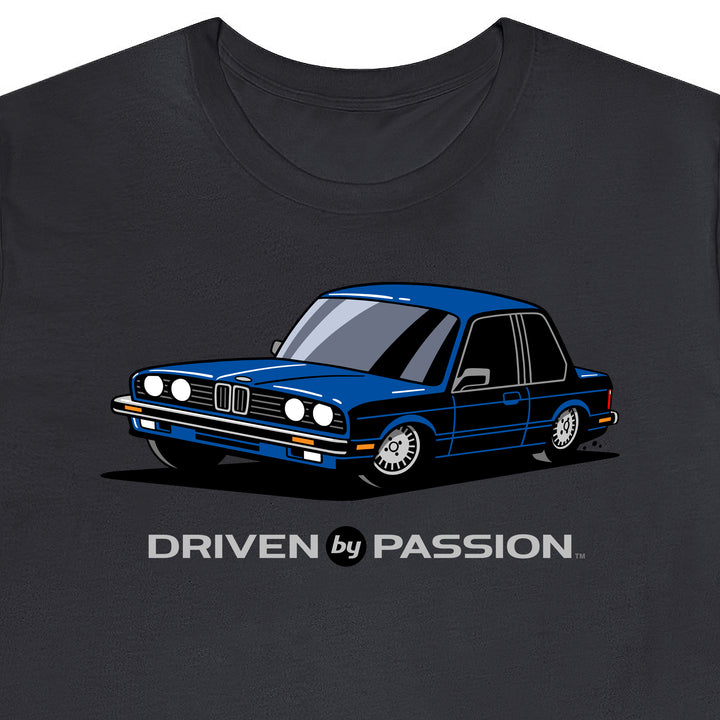 Dark Blue E30 Coupe T-Shirt (1982-1987)