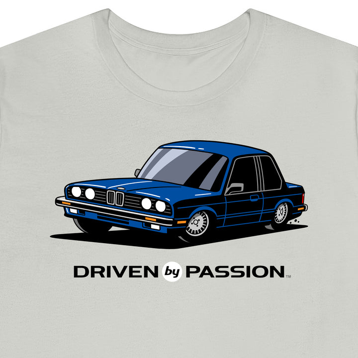 Dark Blue E30 Coupe T-Shirt (1982-1987)