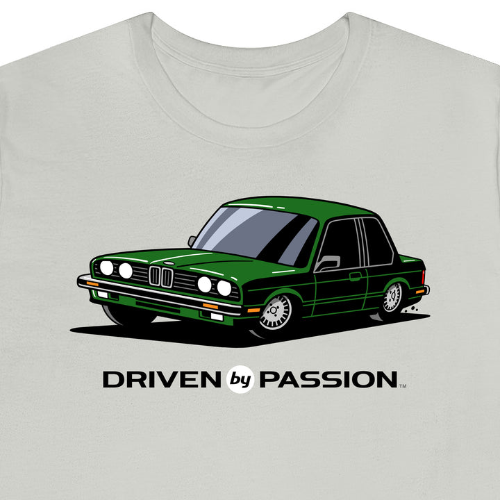 Dark Green E30 Coupe T-Shirt (1982-1987)