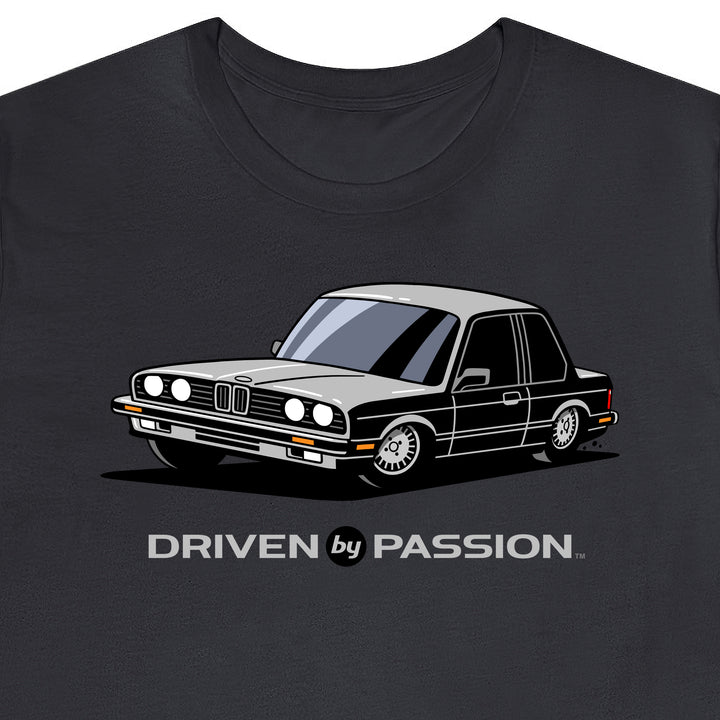 Light Gray E30 Coupe T-Shirt (1982-1987)