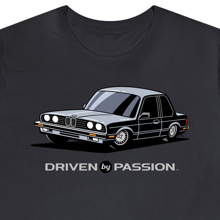 Silver E30 Coupe T-Shirt (1982-1987)