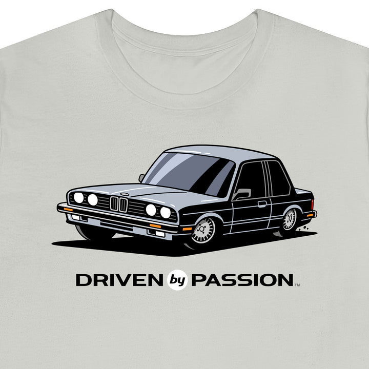 Silver E30 Coupe T-Shirt (1982-1987)