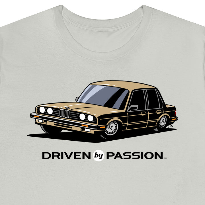 Beige E30 Sedan T-Shirt (1982-1987)