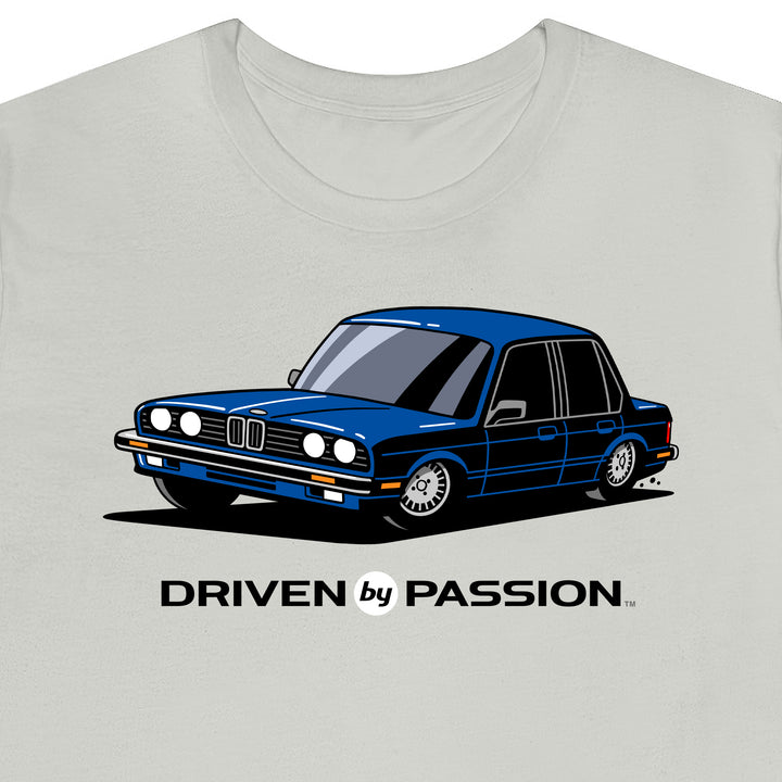 Dark Blue E30 Sedan T-Shirt (1982-1987)