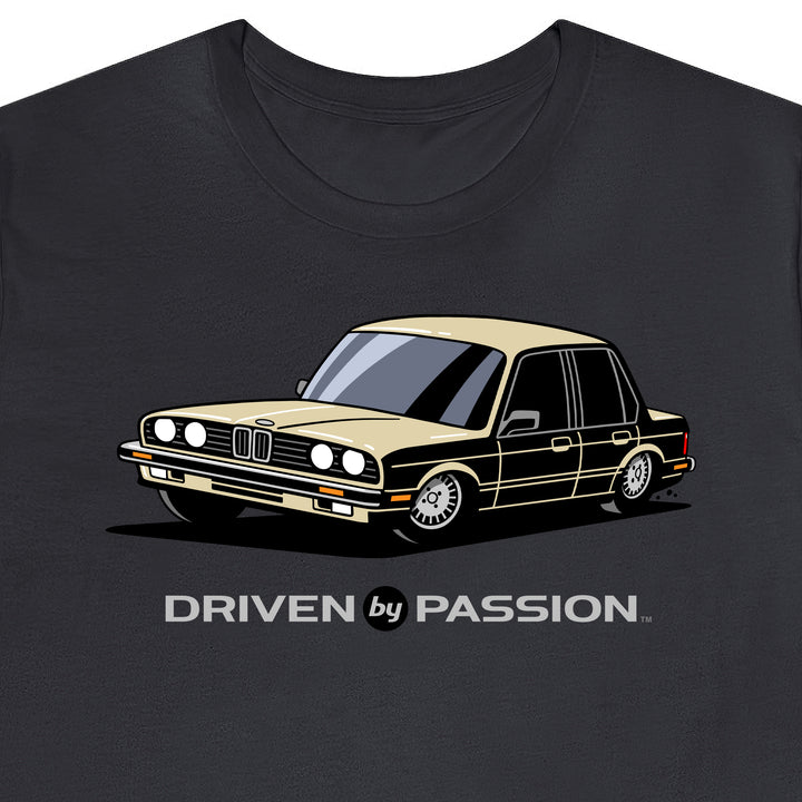 Light Beige E30 Sedan T-Shirt (1982-1987)