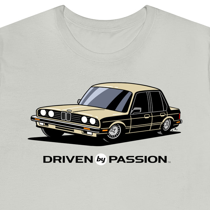 Light Beige E30 Sedan T-Shirt (1982-1987)