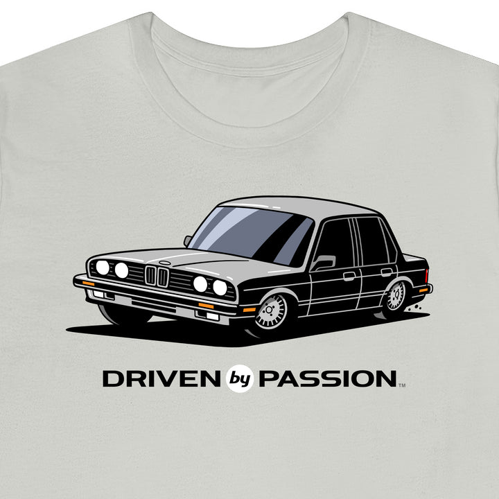 Light Gray E30 Sedan T-Shirt (1982-1987)