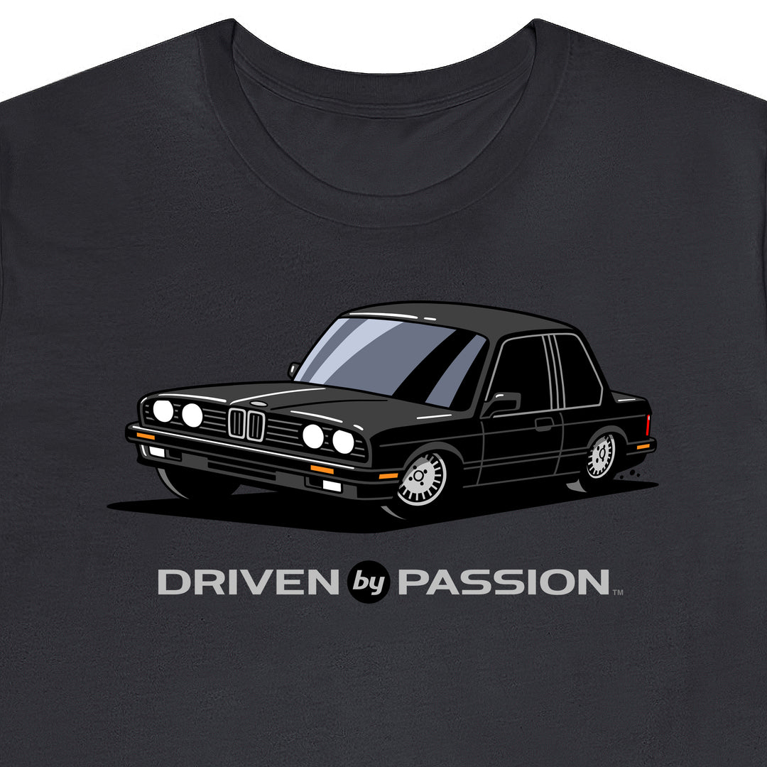 Black E30 Coupe T-Shirt (1988-1994)