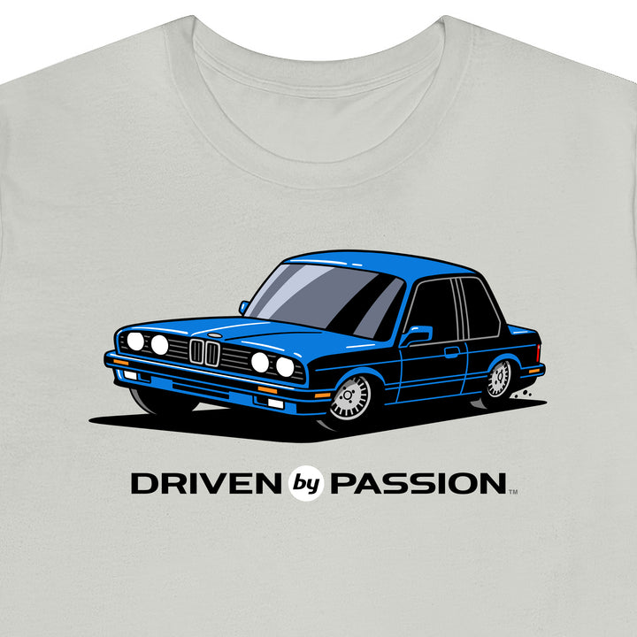 Blue E30 Coupe T-Shirt (1988-1994)