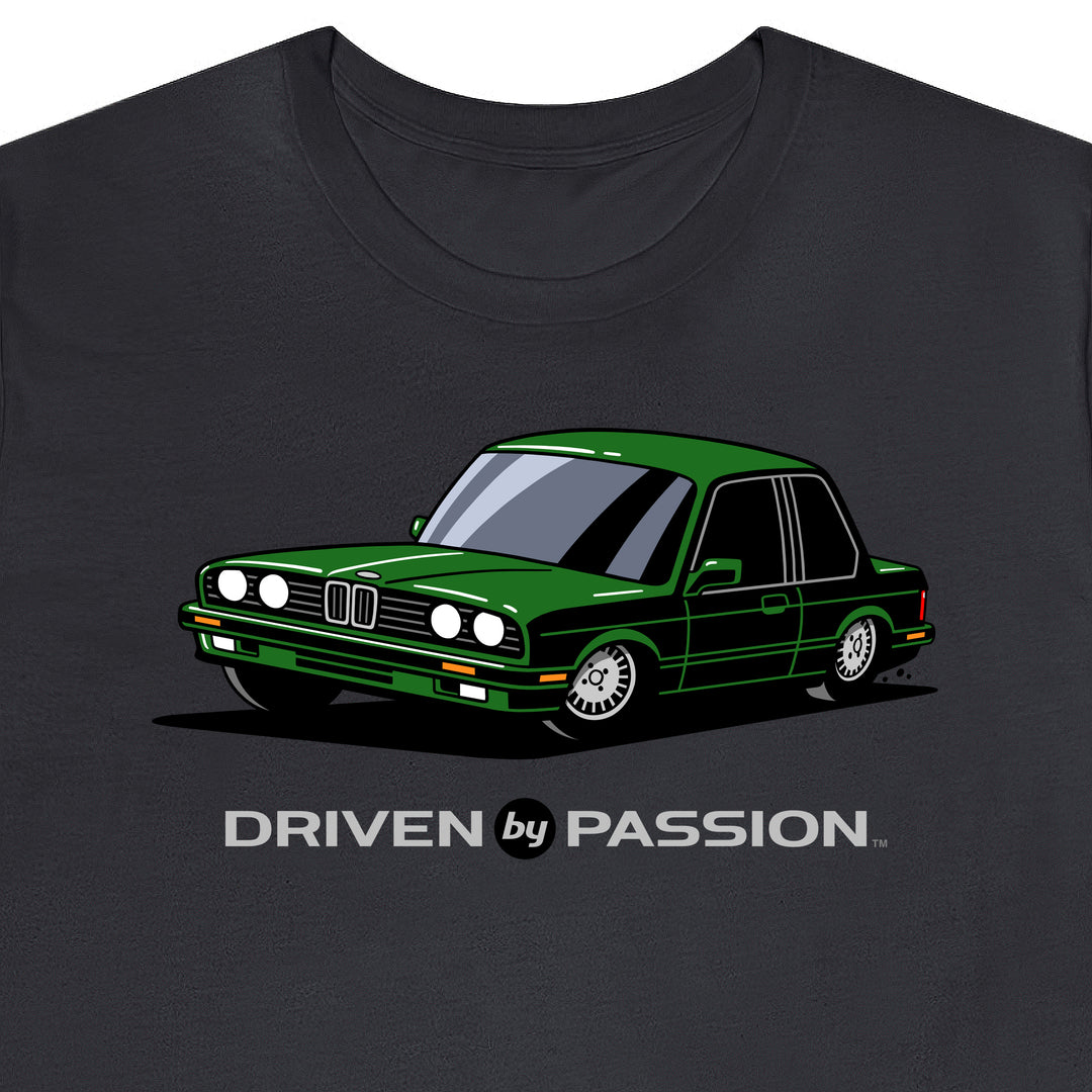 Dark Green E30 Coupe T-Shirt (1988-1994)