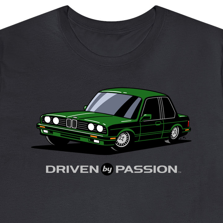Dark Green E30 Coupe T-Shirt (1988-1994)