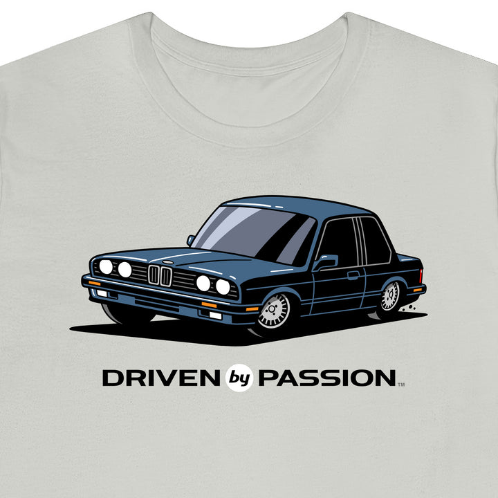 Dark Silver-Blue E30 Coupe T-Shirt (1988-1994)
