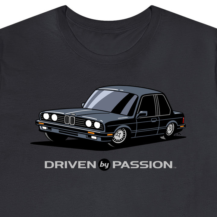 Dark Silver E30 Coupe T-Shirt (1988-1994)
