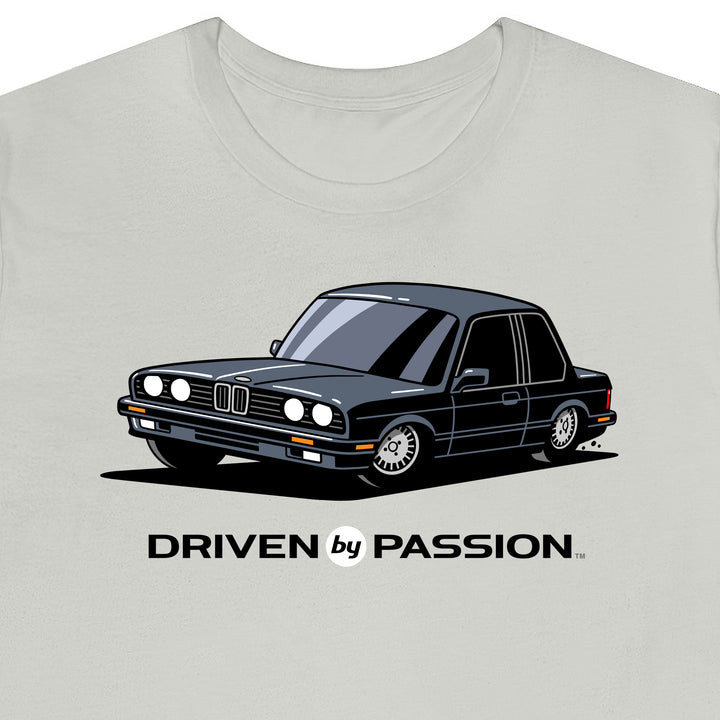 Dark Silver E30 Coupe T-Shirt (1988-1994)