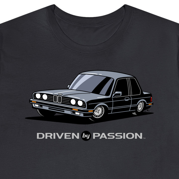 Medium Silver E30 Coupe T-Shirt (1988-1994)