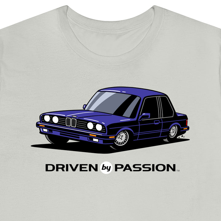 Dark Purple E30 Coupe T-Shirt (1988-1994)