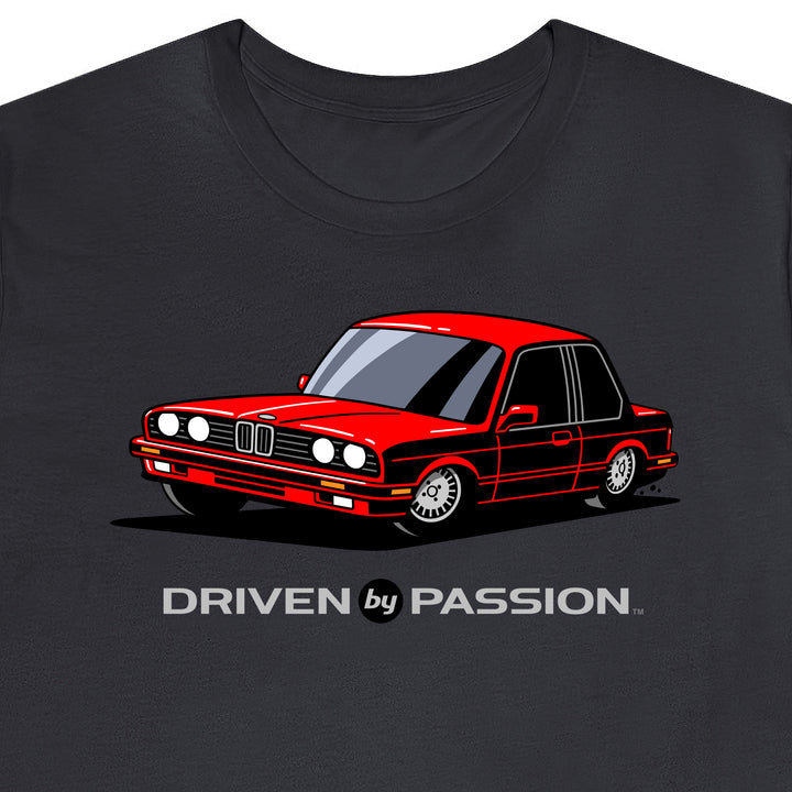 Red E30 Coupe T-Shirt (1988-1994)