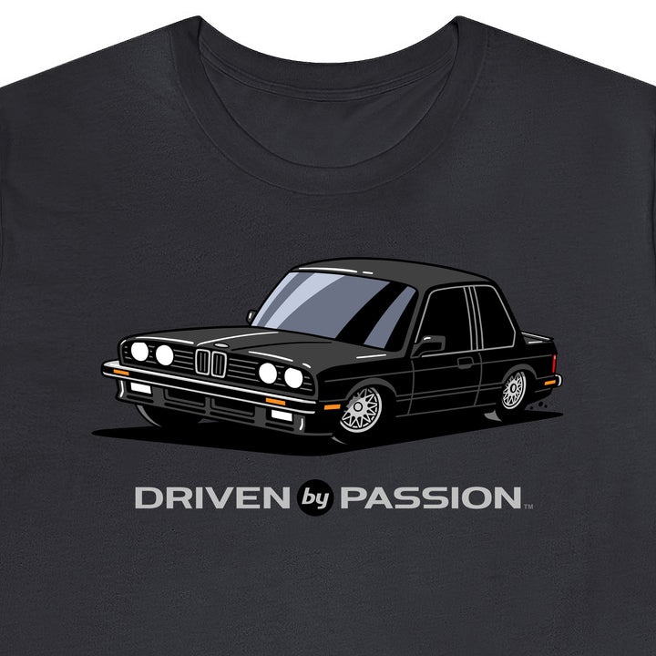 Black E30 Sport Coupe T-Shirt (1987)