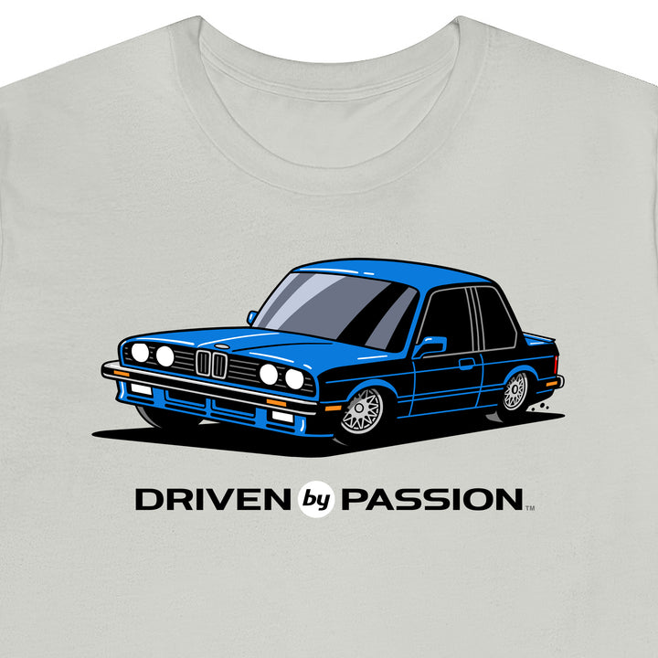 Blue E30 Sport Coupe T-Shirt (1987)