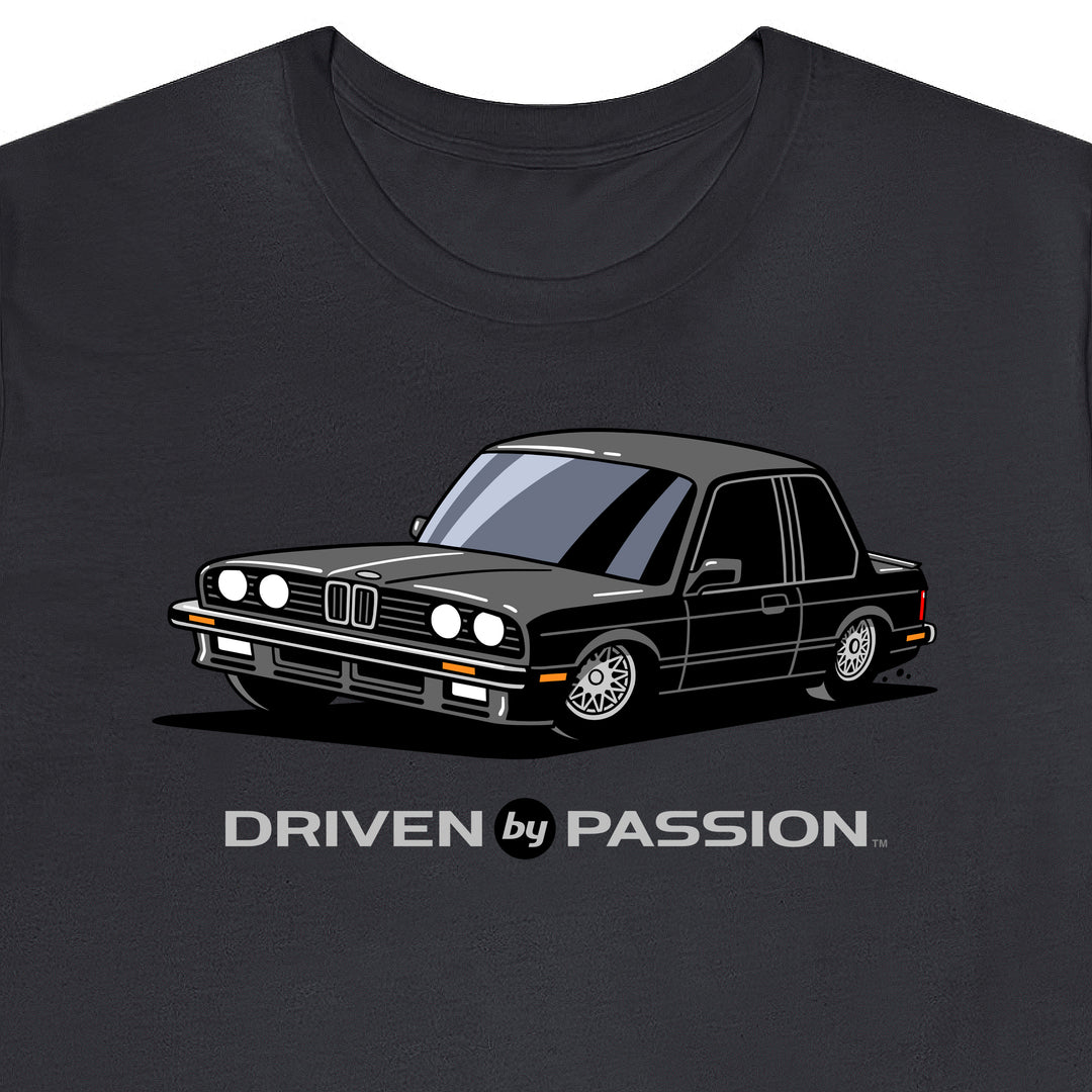 Dark Gray E30 Sport Coupe T-Shirt (1987)