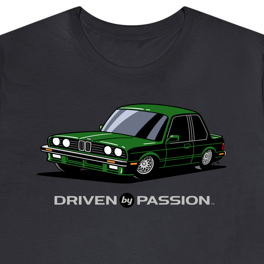 Dark Green E30 Sport Coupe T-Shirt (1987)