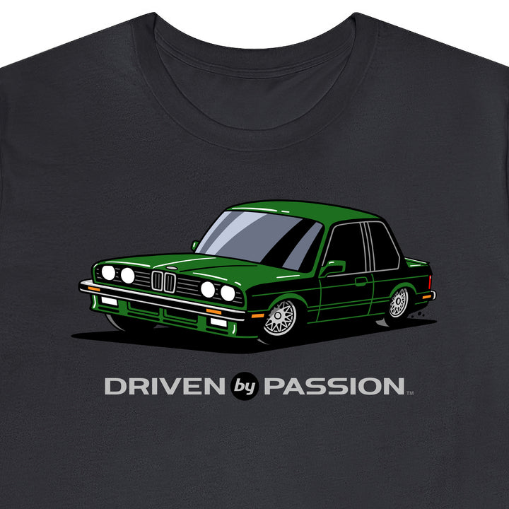 Dark Green E30 Sport Coupe T-Shirt (1987)