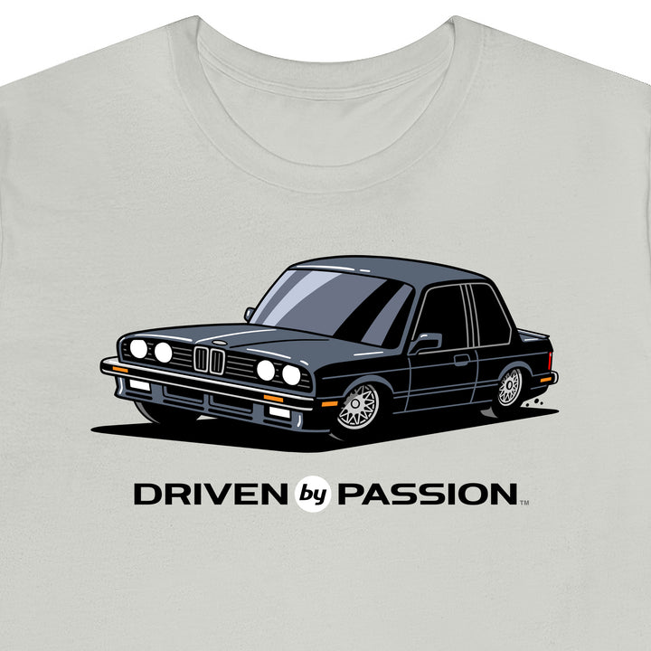 Dark Silver E30 Sport Coupe T-Shirt (1987)