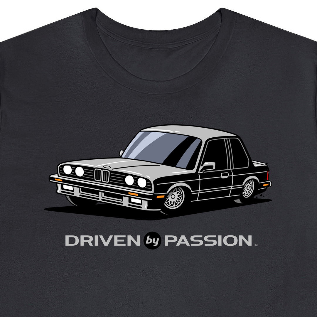 Light Gray E30 Sport Coupe T-Shirt (1987)